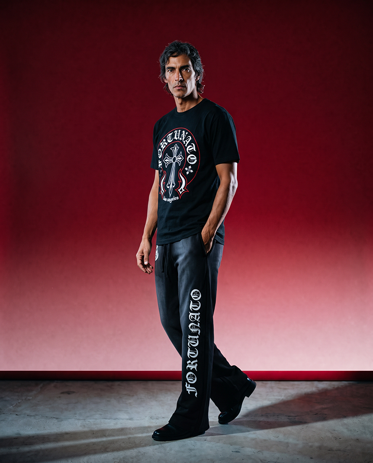 Gothic Cross Black T-Shirt