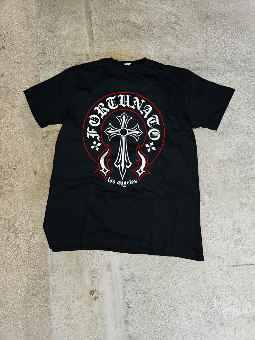 Gothic Cross Black T-Shirt