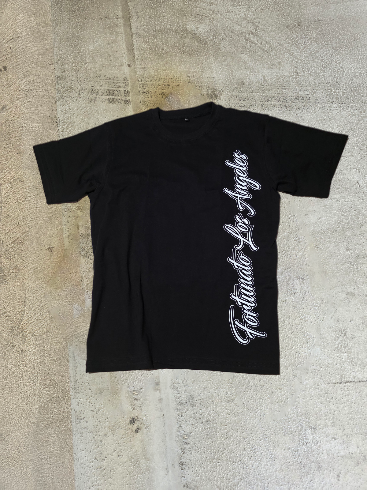 Cursive Black T-Shirt