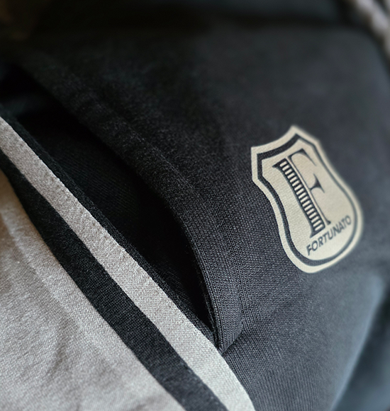 GT Striped Black Baggy Sweatpants